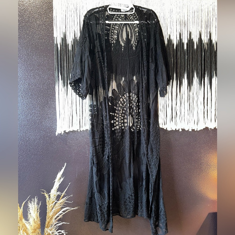 Lace cover up